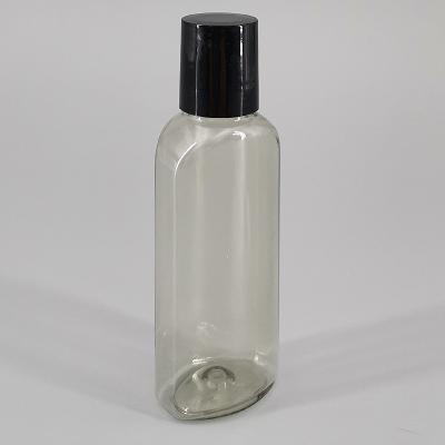Garrafa vazia do aperto 50ml de Clear Black 37*26*80mm