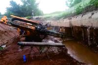 Máquina de perfuração de mineração de construção de túneis 4,5 m Altura horizontal R32/R38/T38/T45