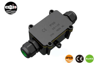 IP68 Outdoor Electrical Junction Box 2 Way Waterproof Terminal Box