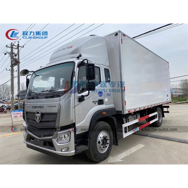 Foton 10 tonnes de fruits de mer de transport de réfrigérateur de camion de boîte