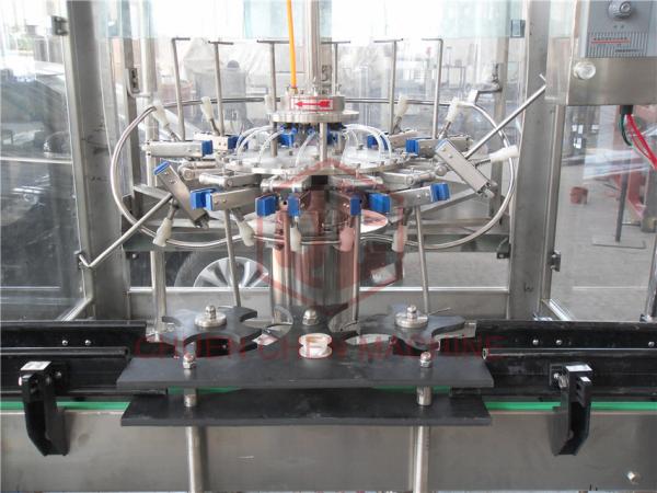 Craft Beer Bottle Filling Machine , Aqua Water Soft Beverage Carbonated Drink Machine