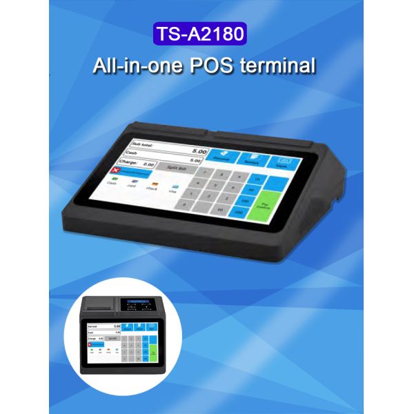 Capacitive Screen Touch Screen All-In-One POS Machine with 4G Wifi and Latest Design
