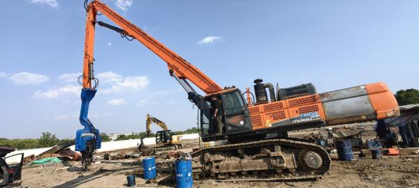 VIBRA Pile Driver For 48-52ton Excavators
