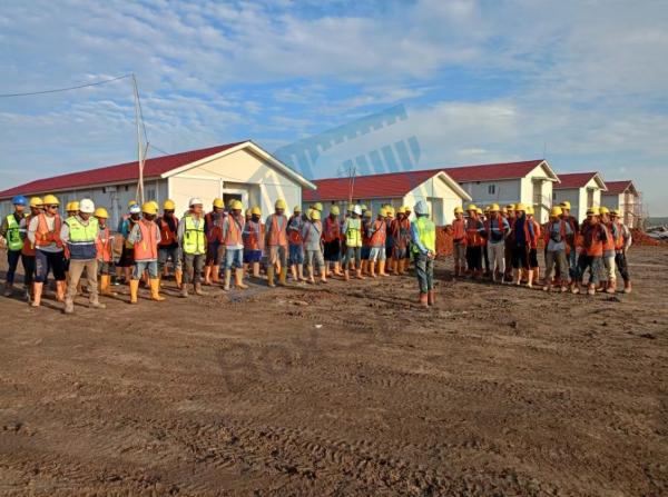 Boxspace 20ft Casa Modular Home Prefabricated House Kits Temporary Housing For Construction Site Workers