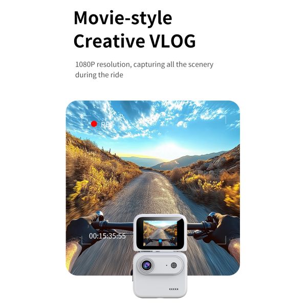 Compact 4K Ultra-Definition Action Camera Waterproof Shooting Sports Action Camera Y360