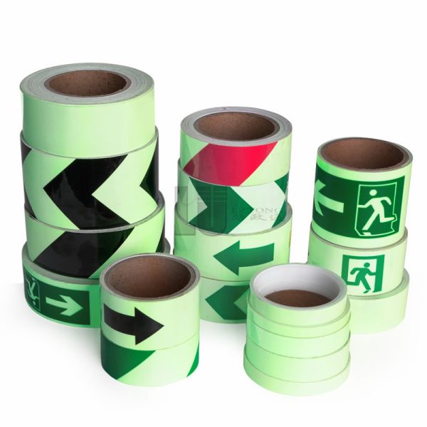 Wholesale Glow in the Dark Printable Vinyl Film Photoluminescent Glow in Dark Film for Emergency Exit Sign