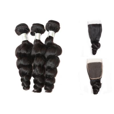 8-30 Unprocessed Human Hair Weave / Peruvian Human Hair Extensions