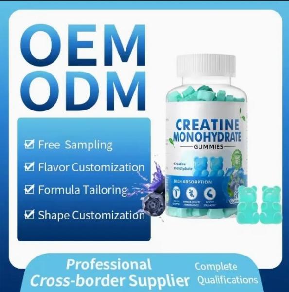 Energy Promote And Muscle Recovery Supplement Creatine Monohydrate Gummies