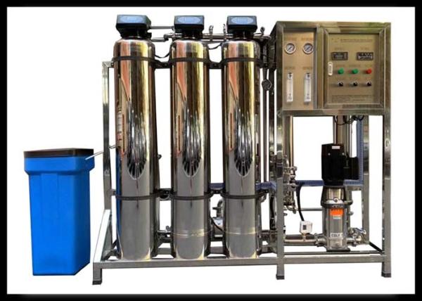 SGS RO Purification Water Machine For Hospital / Pharmacy With Softener