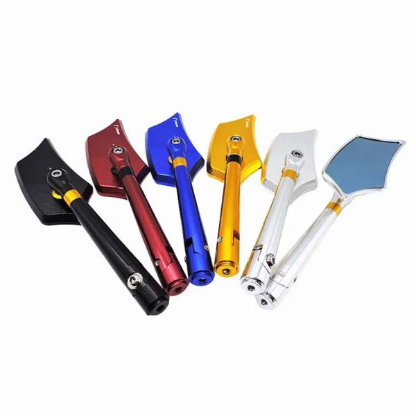 CNC Aluminium Scooter Motorcycle Side Mirror Rear View Mirrors with and Convex Surface