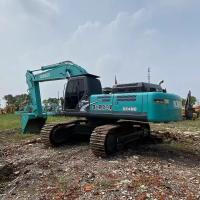 SK480LC 8 Kobelco Excavator usado Crawler Excavator hidráulico 48 toneladas HINO P11C