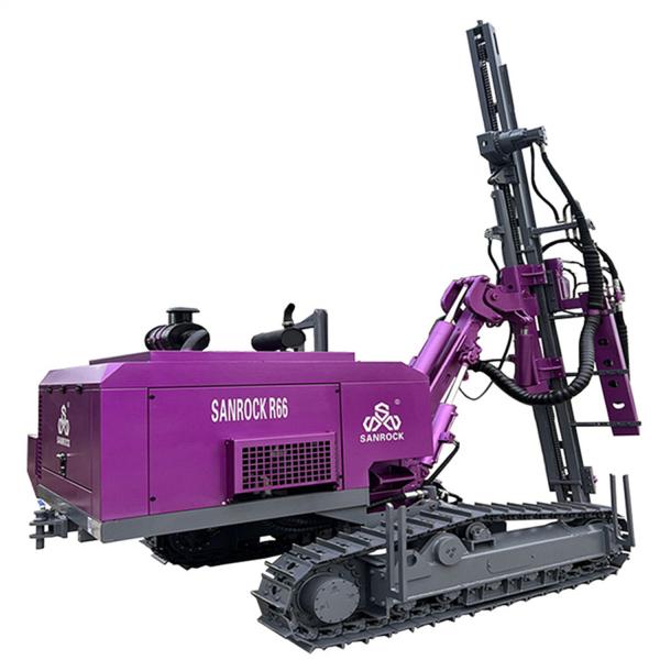 Mining Separated DTH Drilling Machine Blasthole 50m Depth Hydraulic Drilling Rig