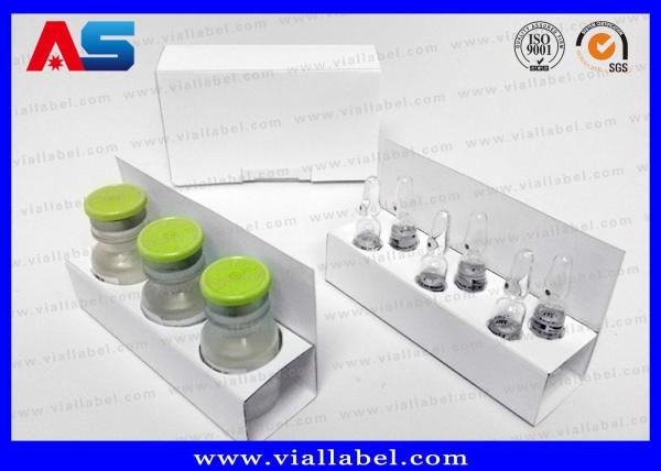 1ml Ampoule Vial Pharmaceutical Packaging Box With Hot Stamping medicine packaging boxes