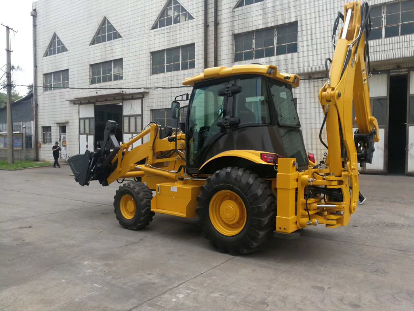 надежности условия затяжелителя колеса Backhoe 4X4 затяжелитель Backhoe новой небольшой
