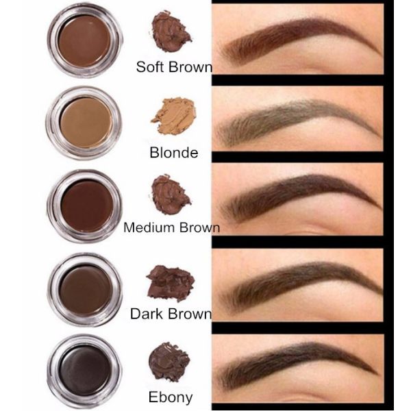 Водоустойчивый порошок сливк брови продуктов макияжа бровей продолжительный