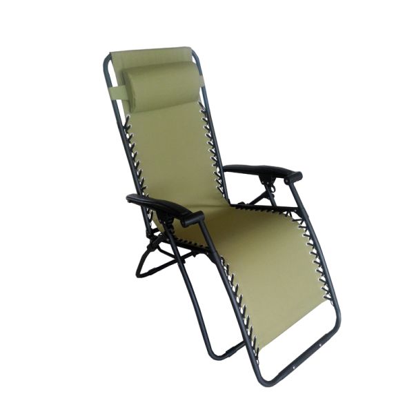 Outdoor sunbed Zero gravity folding lounge chairs for Noon Break