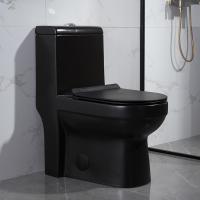 O Duplo-resplendor moderno dos toaletes dos banheiros prolongou o toalete 1-Piece com Macio-fechamento de Seat