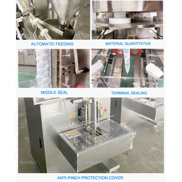 Plastic Chemical Packaging Machine for Salt Sugar Granule Spices Seasoning Powder