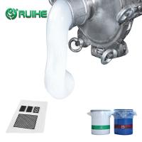 Résistance à l'humidité LSR caoutchouc de silicone liquide 1 / 1 Pour revêtement textile