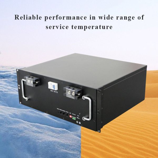 Lifepo4 Telecom Lithium Ion Battery 48V 100Ah Deep Cycle For Electric Power System