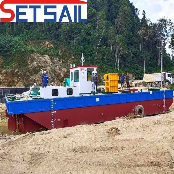 Deck Ceran Capacity 1t-5t Reasonable Service for Cutter Suction Dredger Working Ship