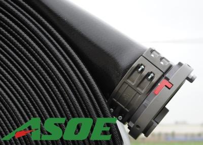8 × 50ft Rubber Mining Hose , Black Water Drain Hose Fungus Degradation Resistance
