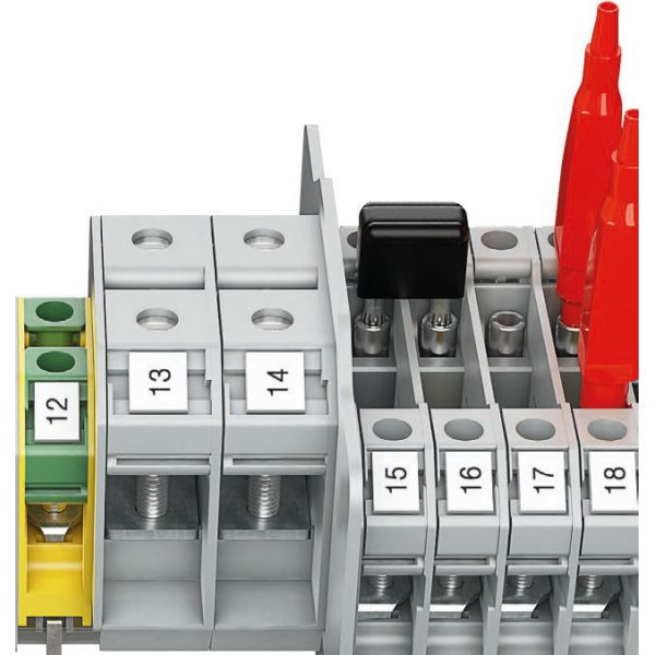 ring lug terminal block featuring stud technology TE Connectivity 1SNA511024R0500 for electrical installations