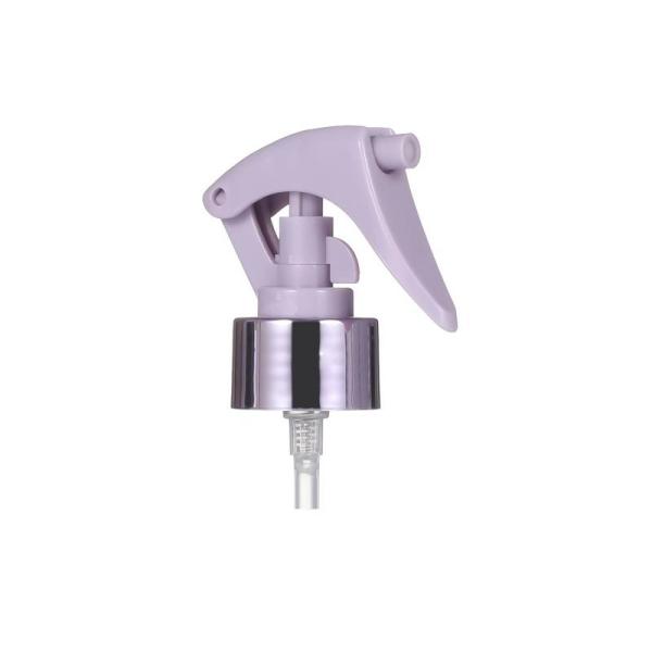 24/410 28/410 Purple Mini Trigger Sprayer with Aluminum Skirt