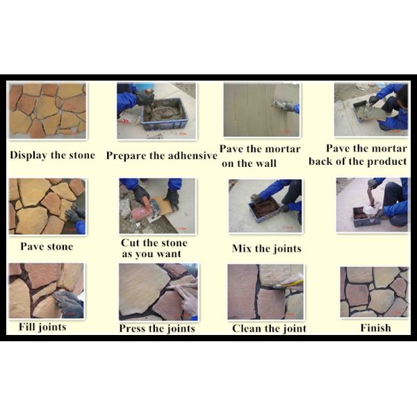 2014 горячая продажа легкого веса внешний изготовленный камень культуры