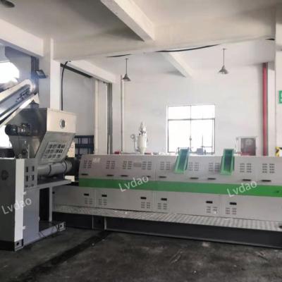 LDS Series Film Side Feeder Recycling Line Plastic Granulating Machine