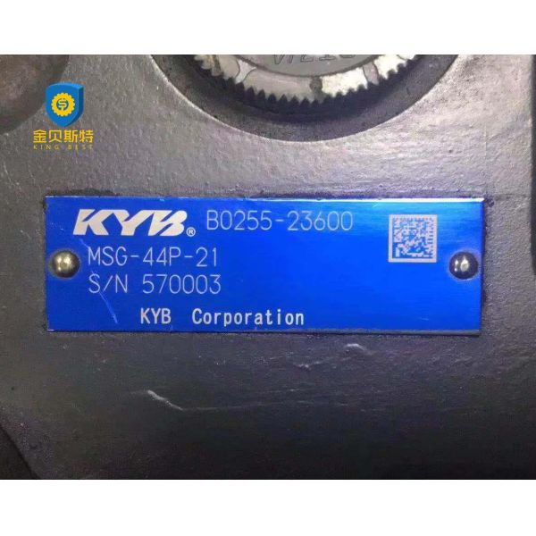 B0255-23600 Excavator Replacement Parts Kayaba Swing Motor MSG-44P-21-12 MSG-44P-21-21