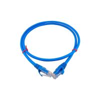Corde de correction bleue d'UTP CAT6A de couleur avec la traction Rod
