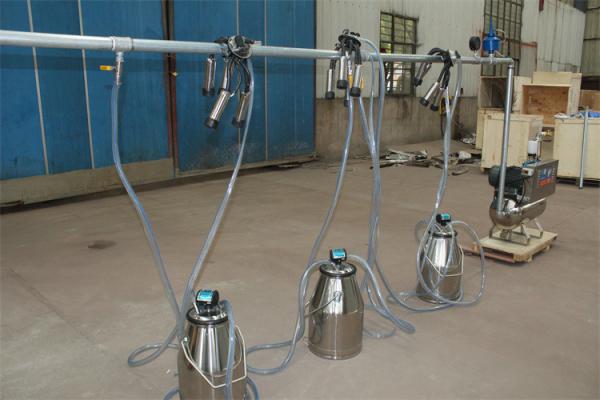 HL-JN10 Cow Farm Pail Bucket Milking Machine with Electric Motor 380V 50Hz