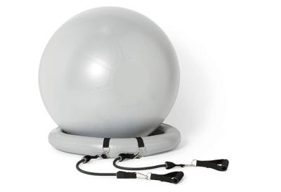 Yoga Exercising Pilates Gym Ball , 65cm Balanced Body Ball With Ring