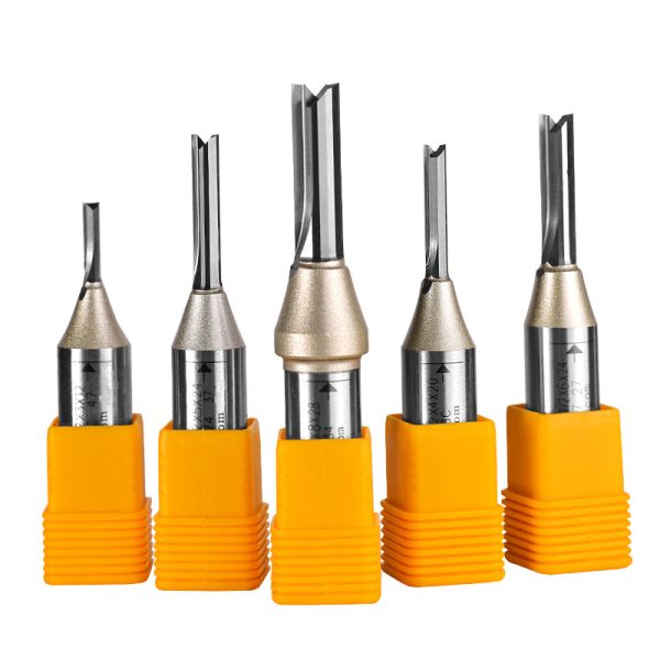Arden 12.7mm TCT 2 Flutes Trimming Straight Milling Cutter  for MDF Plywood Chipboard Ying Wood Cutting Engraving Router Bit