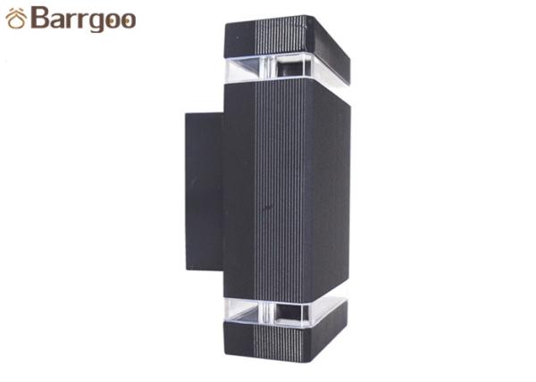 Up Down Modern Led Outdoor Wall Lights 2X3W 6W IP65 Waterproof Cuboid 3 Years Warranty