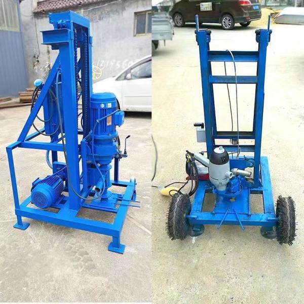 100m 150m Water Well Drilling Rigs/hydraulic Diesel Well Drilling Rigs/mine Deepwell Borehole Machines