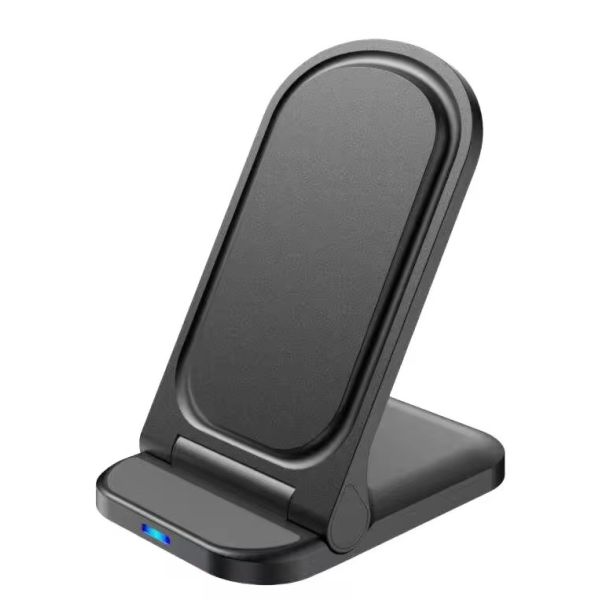 15W Fast Charging Wireless Phone Charger ABS Material Desktop Charger Heat