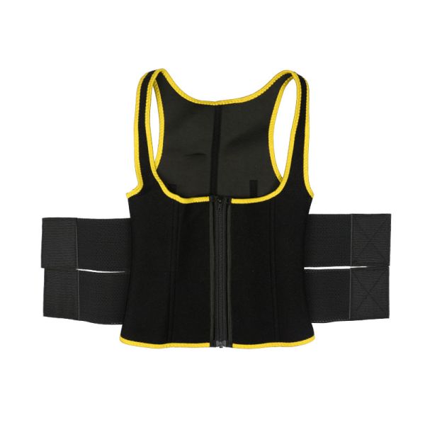 Стальной Boned жилет тренера талии разминки 9 уменьшая верхнюю часть танка сауны