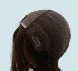 Construction 100% cheveux humains Cap Perruques personnalisées et confortables porter