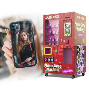 Self Service Kiosk Offering Retailers Customized Phone Case Printing Solutions with Fast Turnaround and Easy Operation