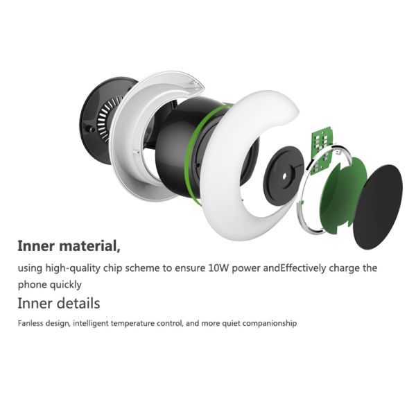 CNQ1 Multi-function folding table desk LED lamp wireless charger lamp reading lamp for home factory supplier