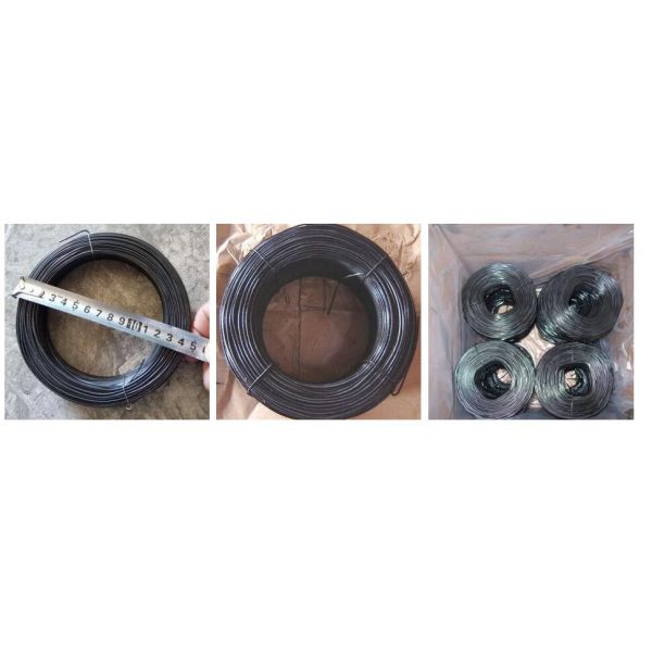 черный обожженный провод связи арматуры провода связи пакета пояса 16Gauge стальной для связывать rustproof
