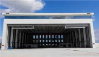 Hangar de aeronaves de aço pré-fabricado com grande espaço