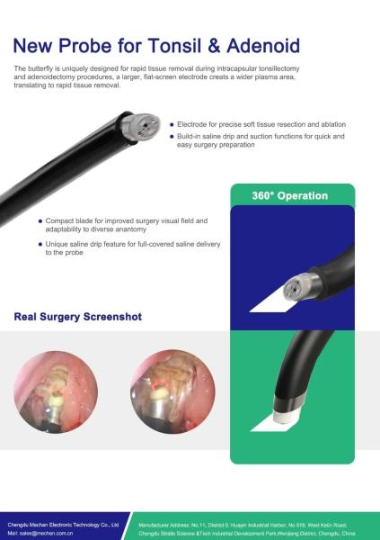 バターフライ 軟骨 と 腺体 の ENT 手術 器具