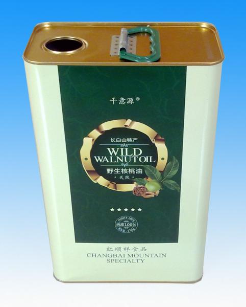 4L Vintage Olive Oil Tins 4  Color 0.25mm Packaging Tin Cans