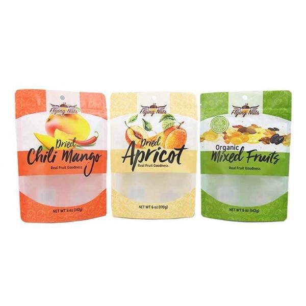 4*6in 3.5 Gram Vacuum k Packaging Bag For Dried Mango Food Fruit Packaging