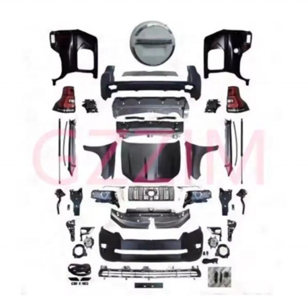Prado Body Kit Grille de faróis do pára-choque traseiro da frente para FJ120 2003-2009 até FJ150 2018