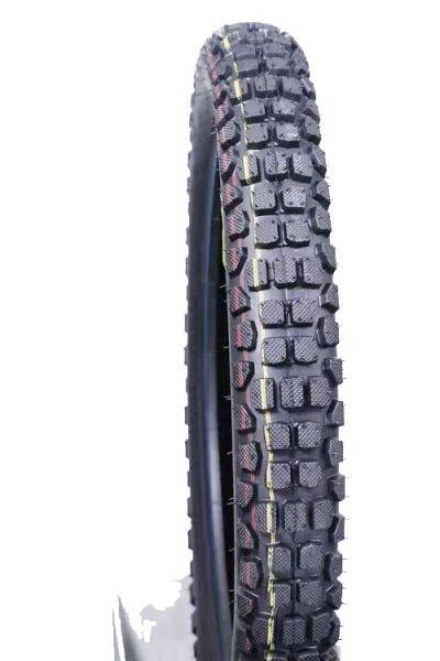 Exceptional Cornering Stability Rubber Off Road Motorcycle Tyres 2.75-17 3.00-18 J852 Superior Grip