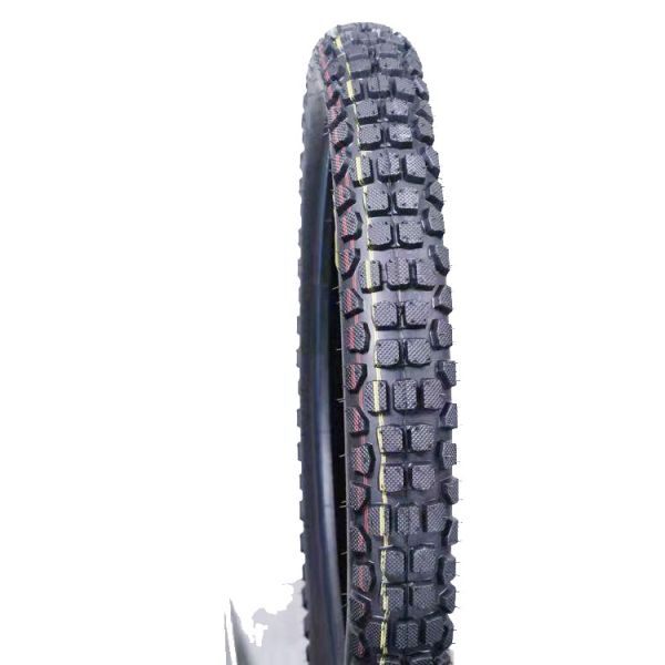 Exceptional Cornering Stability Rubber Off Road Motorcycle Tyres 2.75-17 3.00-18 J852 Superior Grip